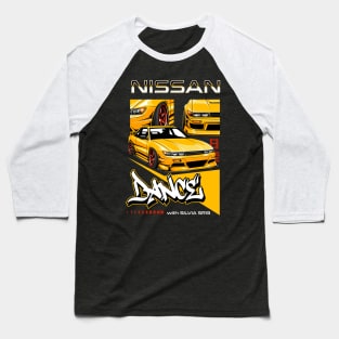 Nissan Silvia SR13 Dance Baseball T-Shirt